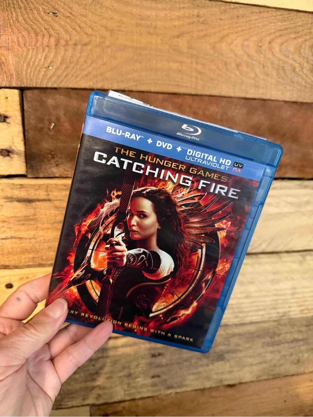 The Hunger Games: Catching Fire Blu-ray + DVD